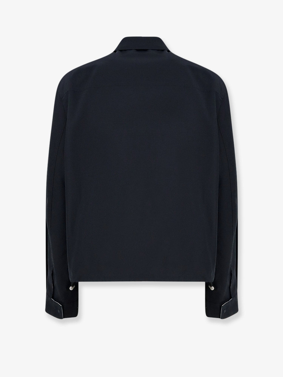 Cotton blend jacket with Logo embroidery 4