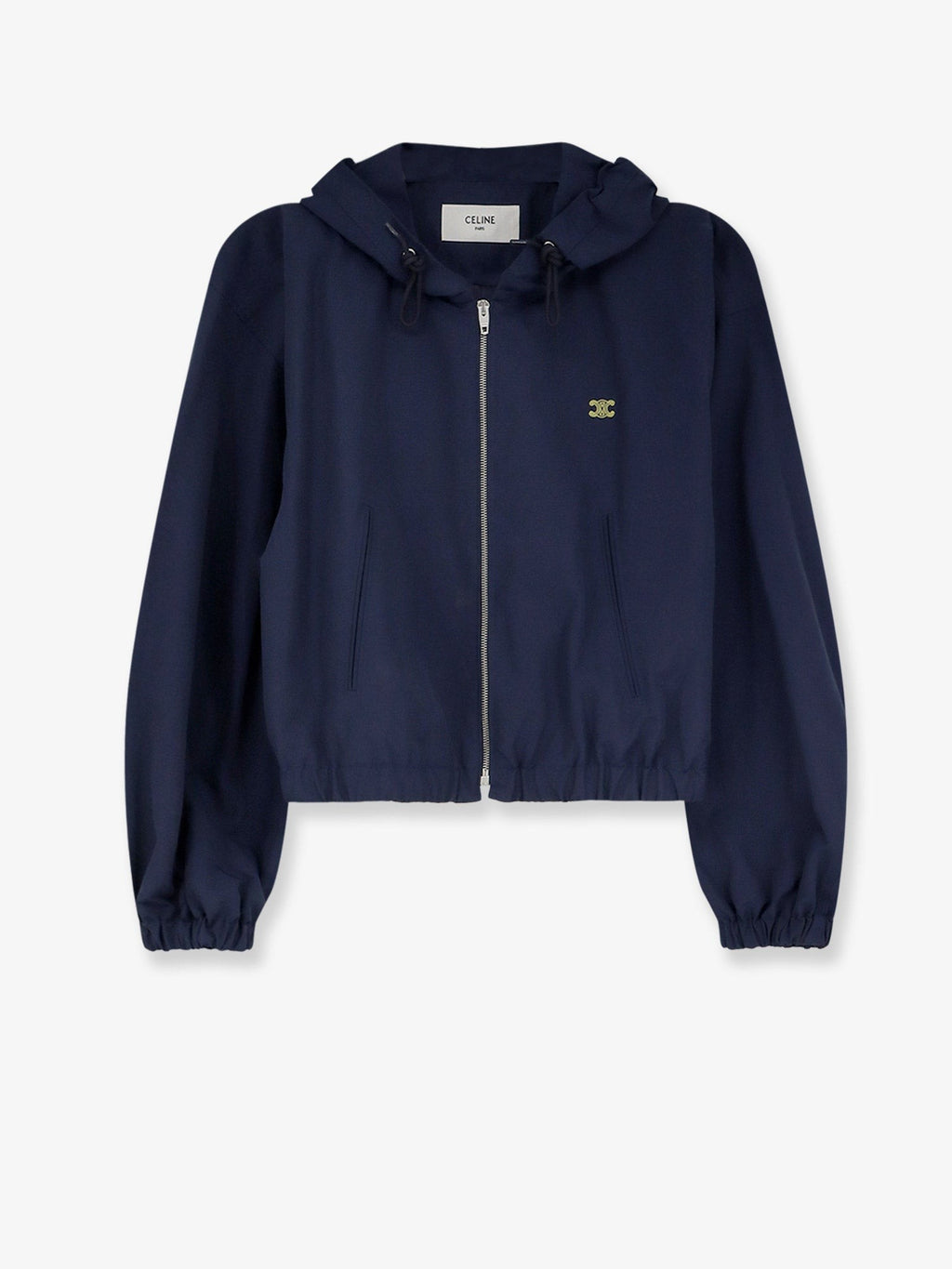 Cotton blend jacket with Logo