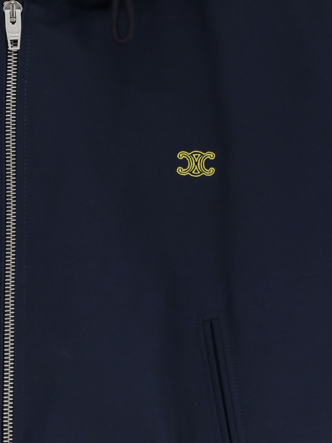 Cotton blend jacket with Logo 3