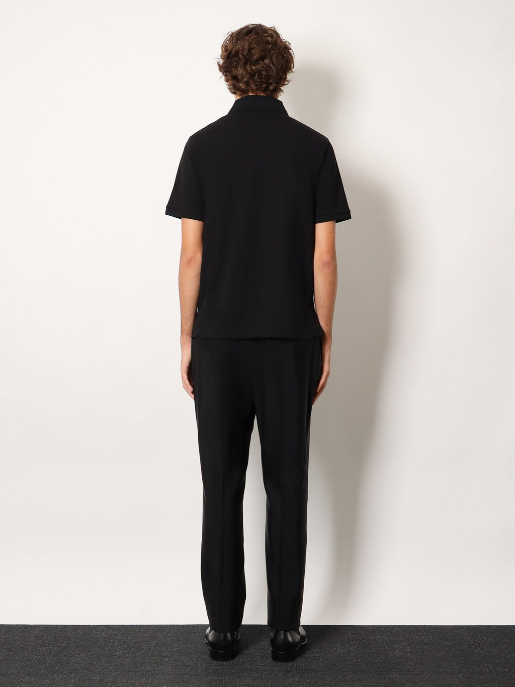 Cotton blend polo shirt with Cassandre embroidery 3