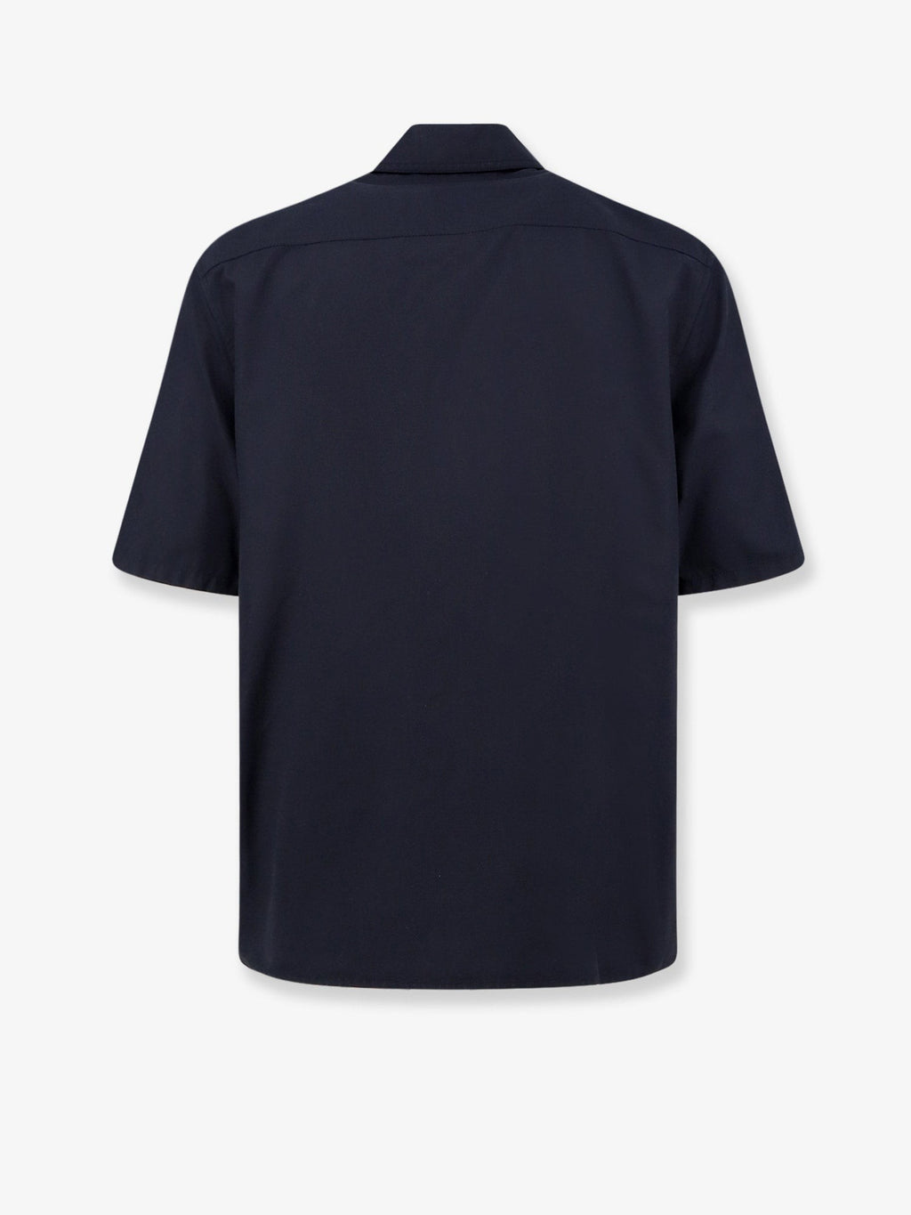 Cotton blend shirt with zip 2