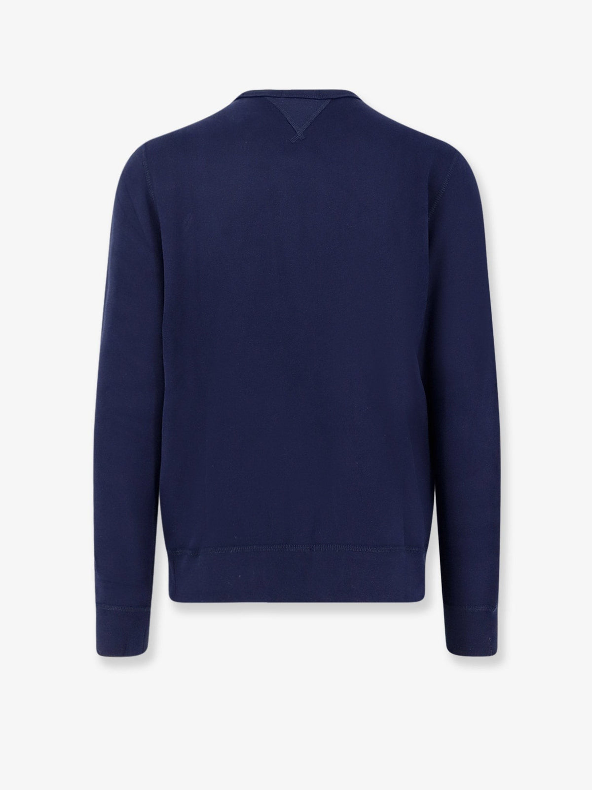 Cotton blend sweater with logo 2