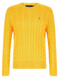 Cotton braided sweater