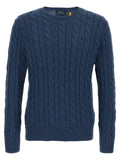Cotton braided sweater