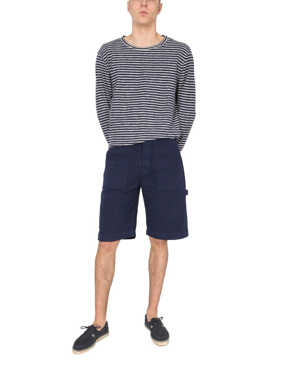 COTTON CANVAS BERMUDA 2