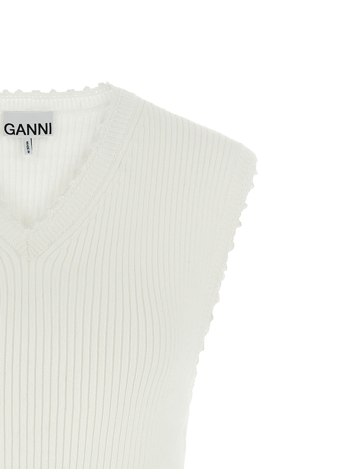 'Cotton Crochet' vest 3