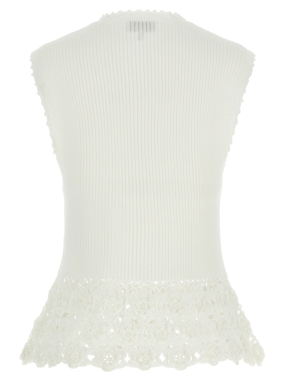 'Cotton Crochet' vest 2