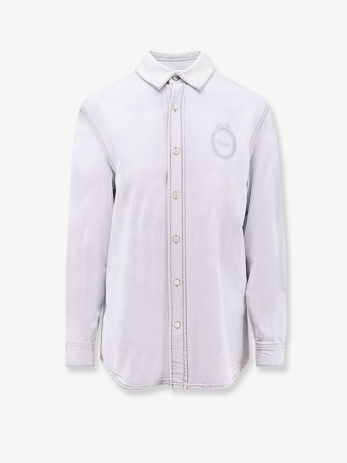 Cotton denim shirt