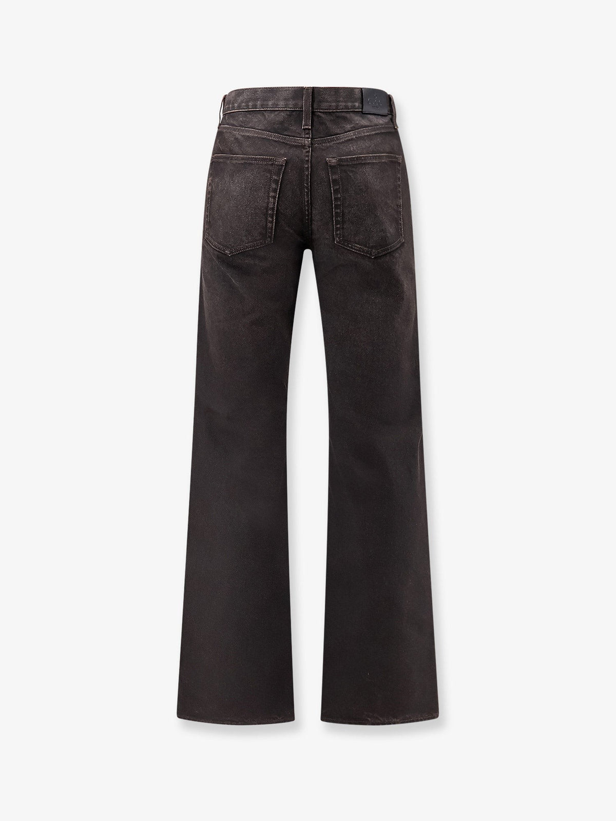 Cotton denim trousers with Horsebit detail 2