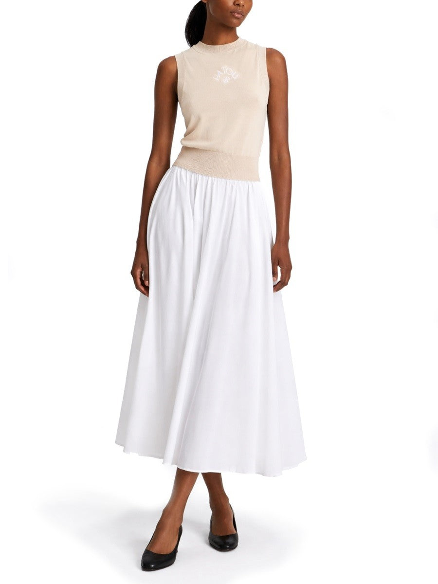 COTTON MIDI SKIRT 2