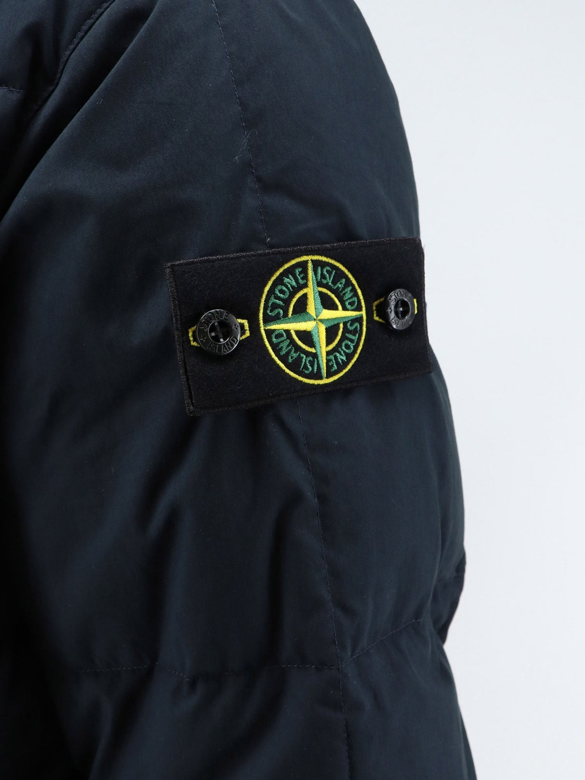 Cotton Nylon Tela down jacket with iconic patch 3