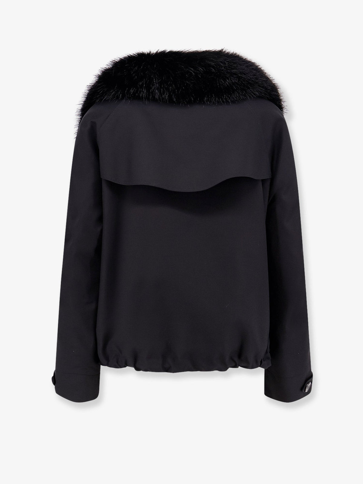 Cotton parka with faux fur lining 2