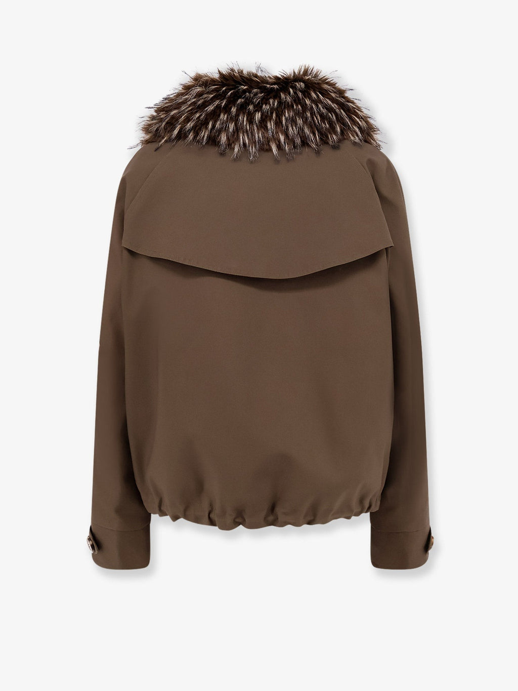 Cotton parka with faux fur lining 2
