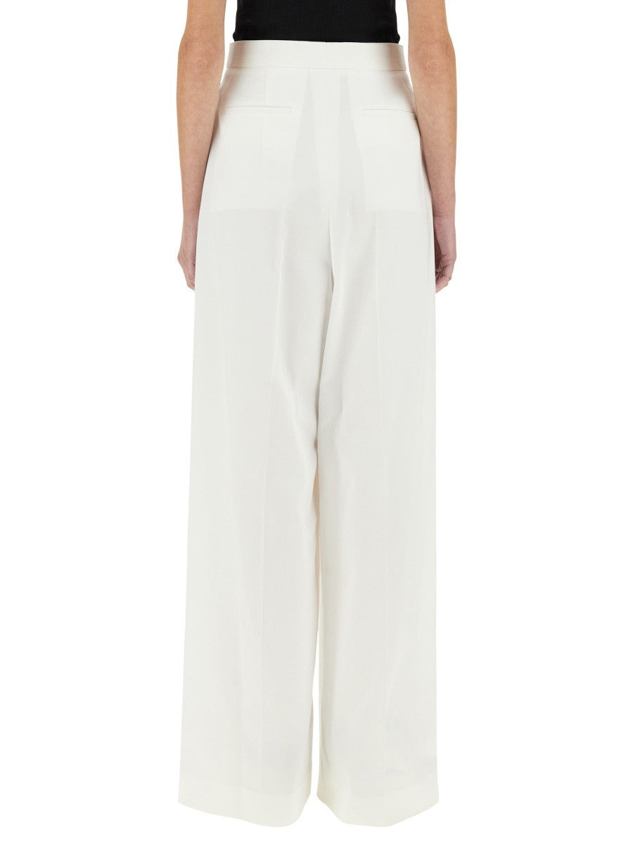 COTTON PLEATED PANTS 3