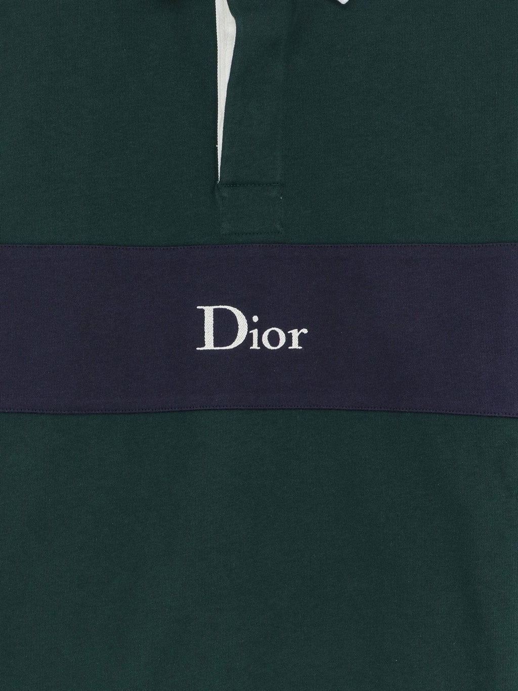 Cotton Polo Rugby with Dior embroidery 3