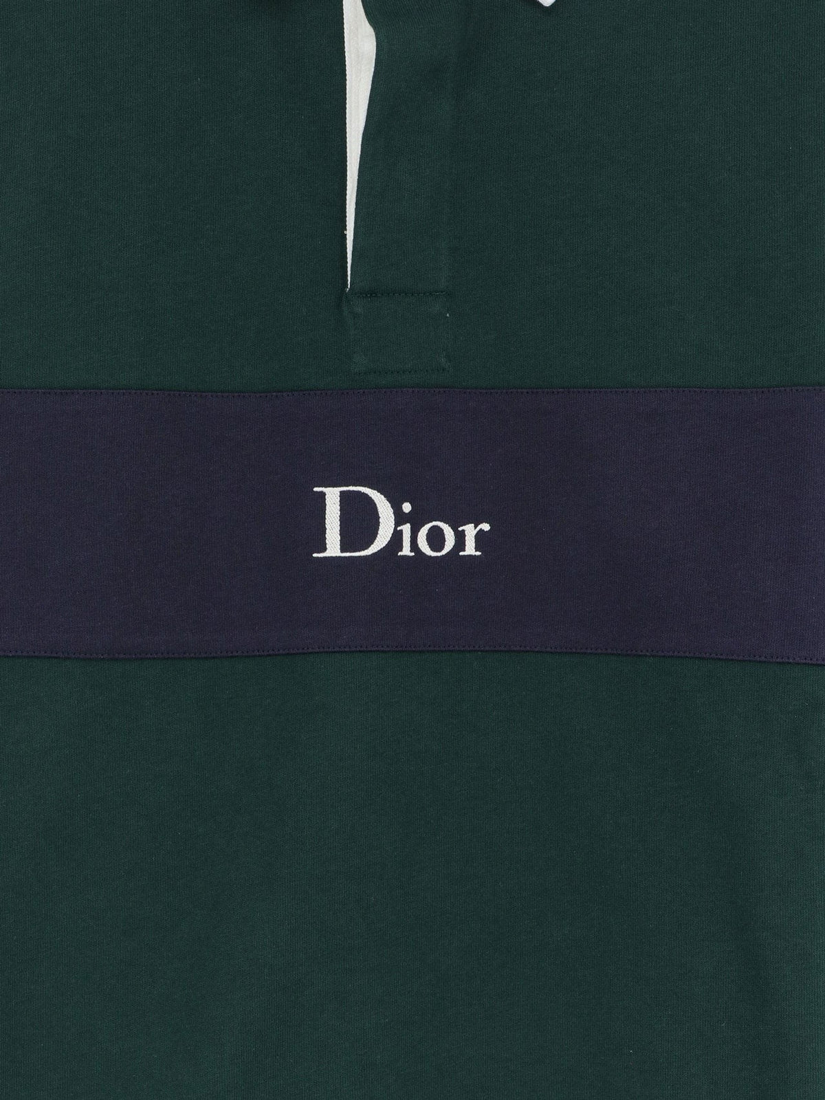 Cotton Polo Rugby with Dior embroidery 3