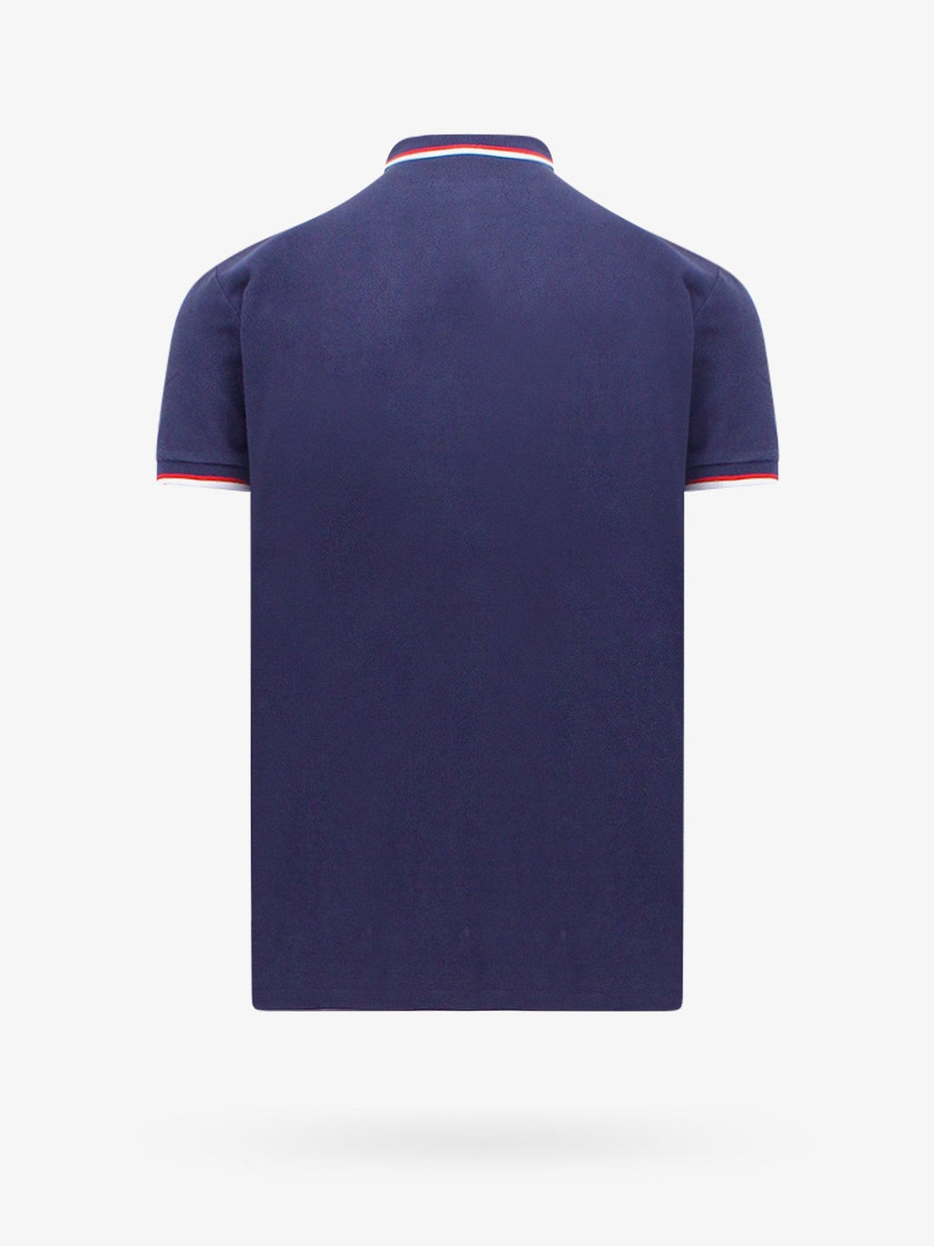 Cotton polo shirt with contrasting profiles 2