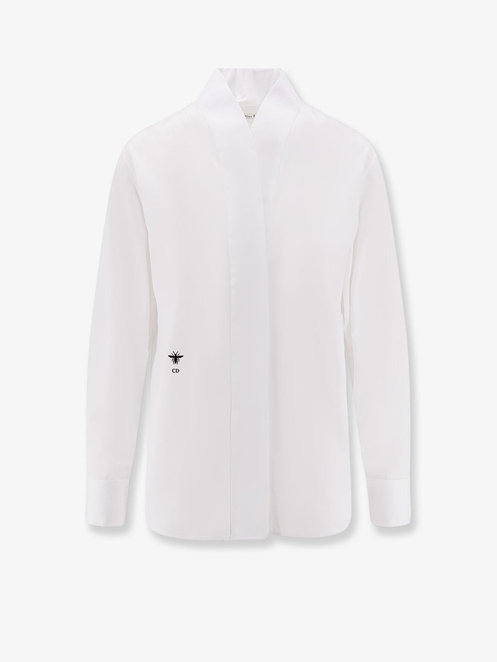 Cotton shirt with embroidery