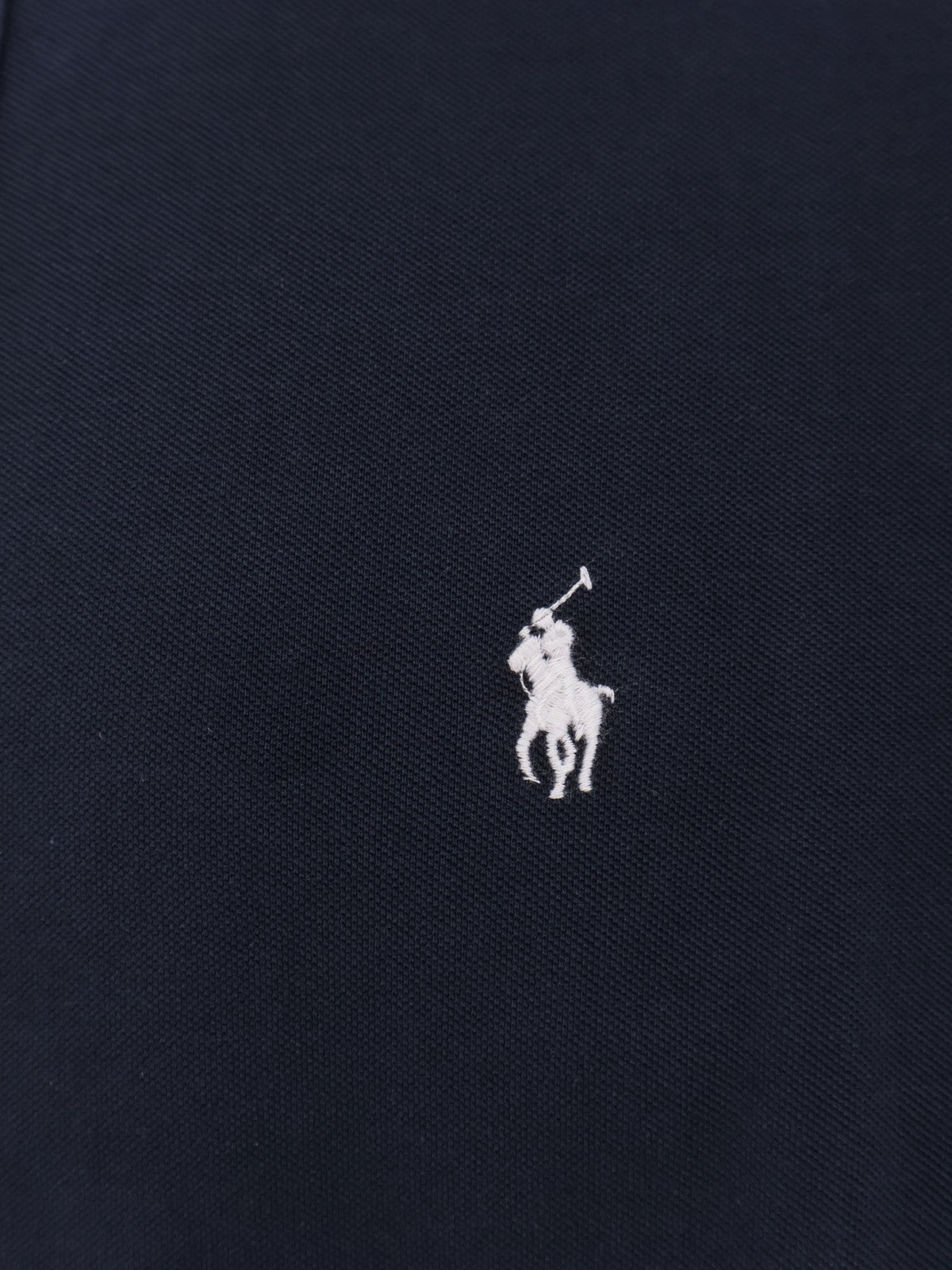 Cotton shirt with front embroidered logo 3