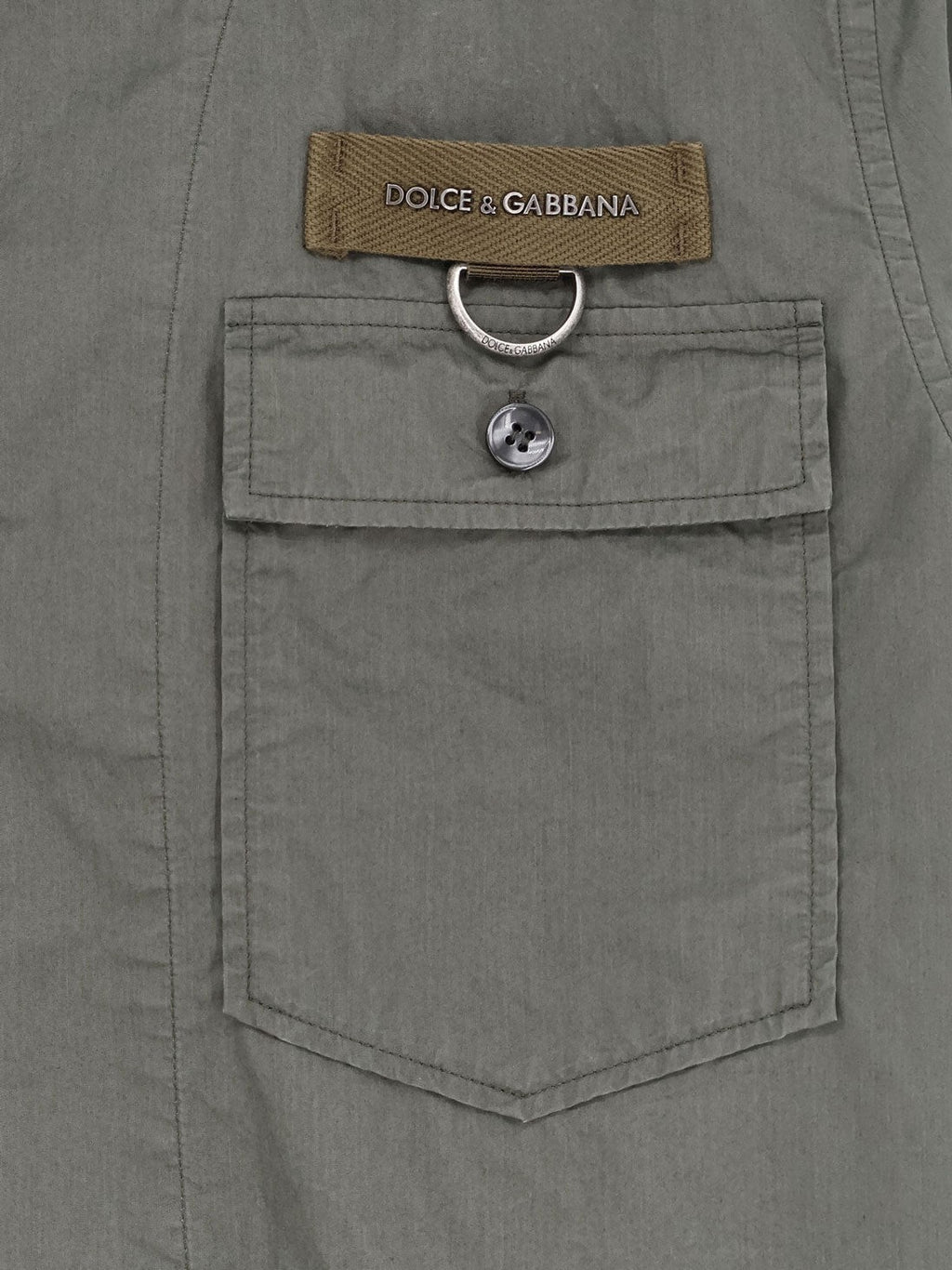 Cotton shirt with Logo patch 3