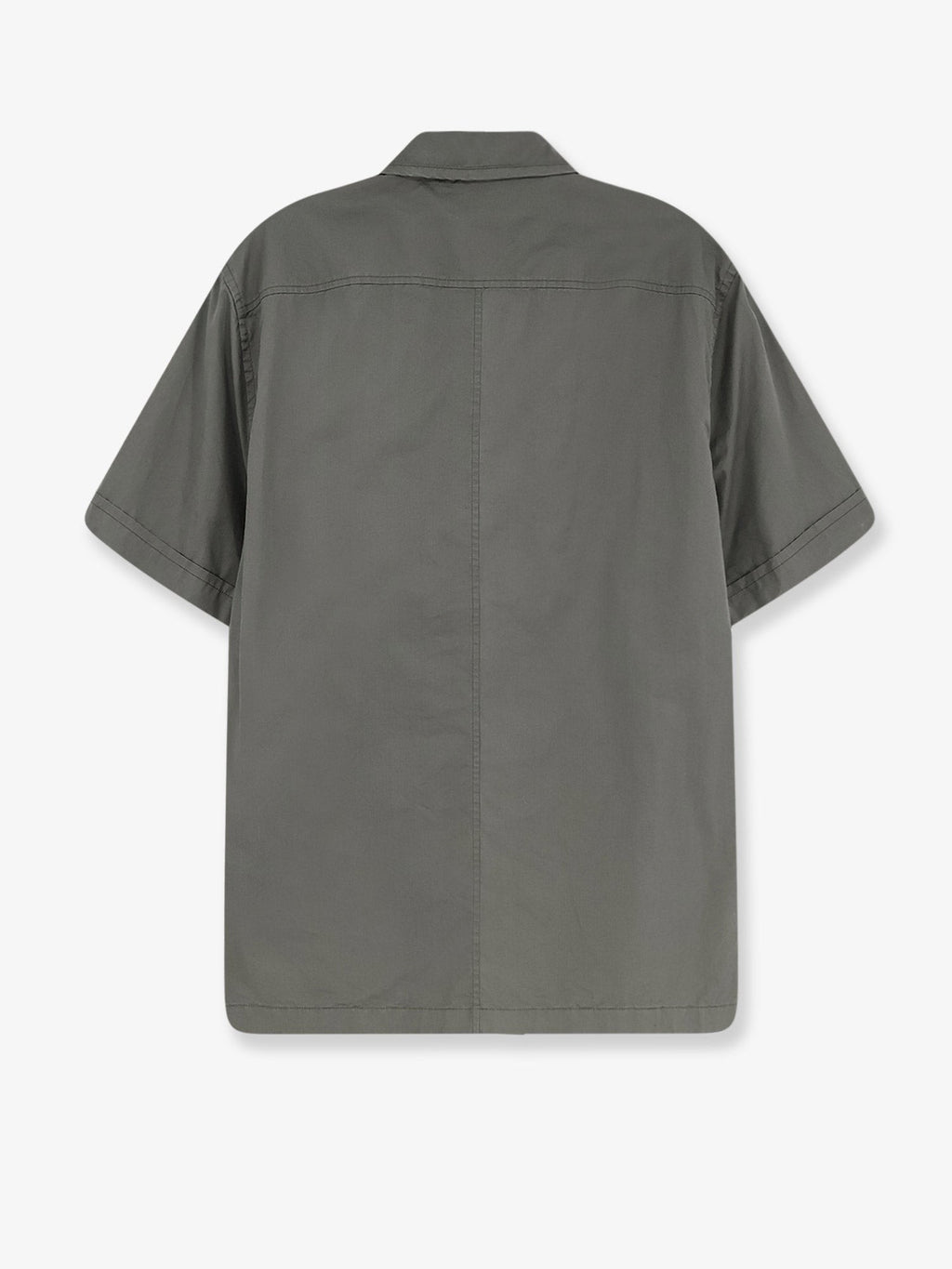 Cotton shirt with Logo patch 2