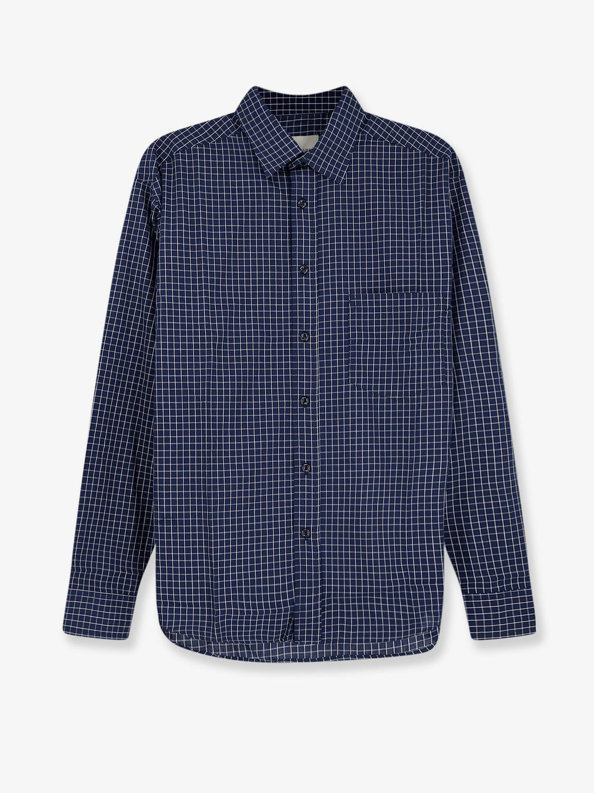 Cotton shirt with Plaid print