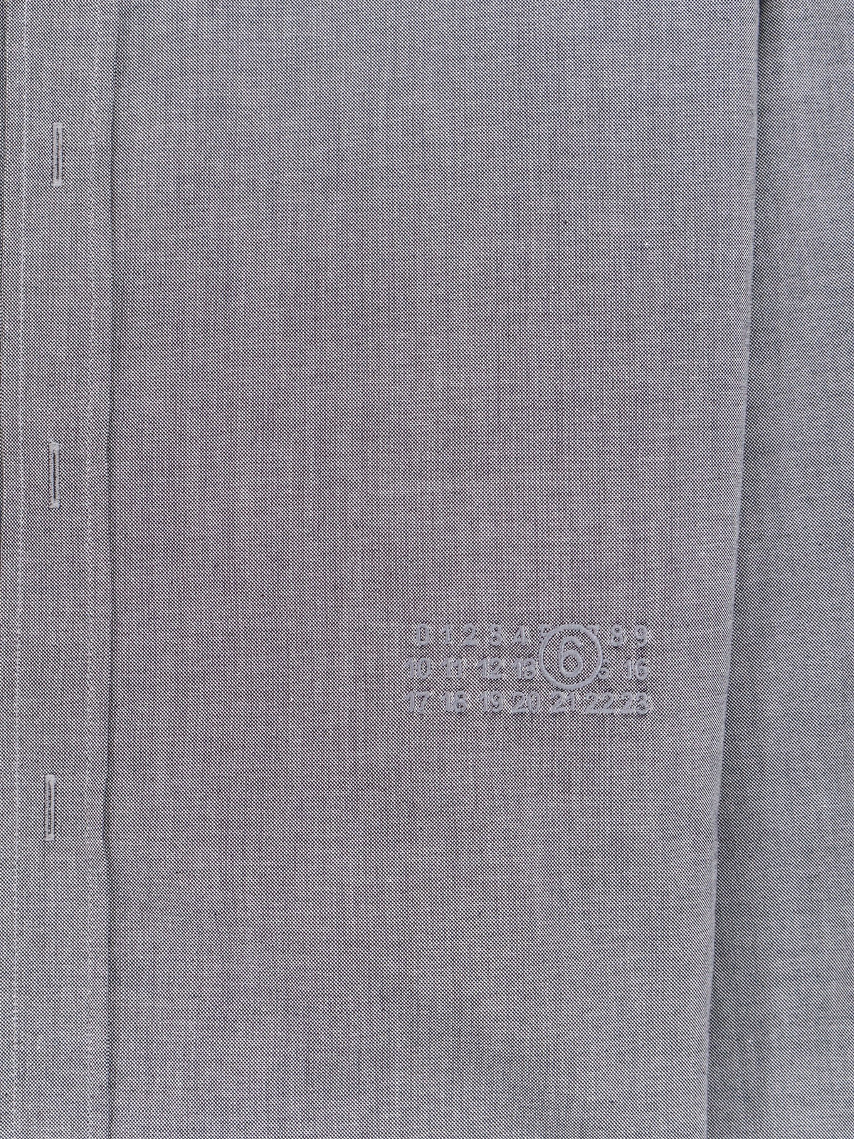 Cotton shirt with zip 3