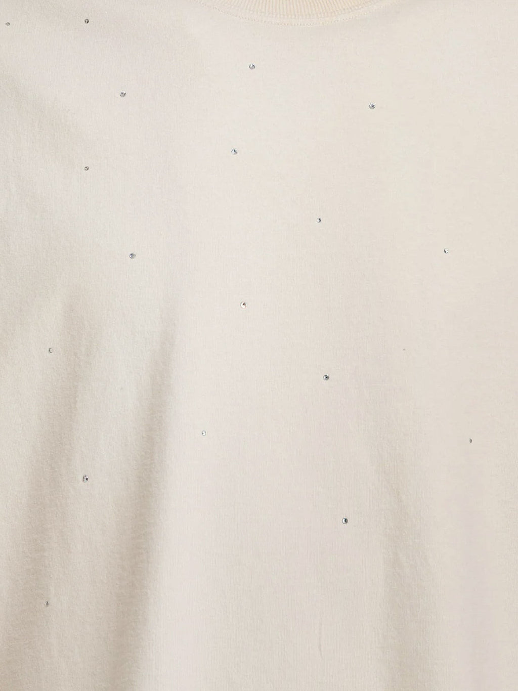 Cotton Star T-shirt with all-over rhinestones 3