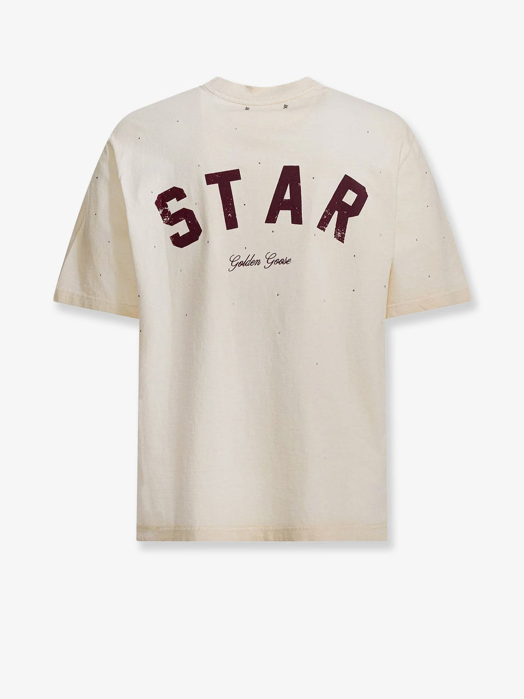 Cotton Star T-shirt with all-over rhinestones 2