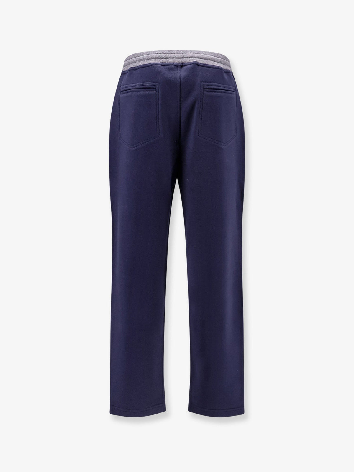 Cotton sweatpants with embroidery 2