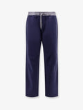 Cotton sweatpants with embroidery