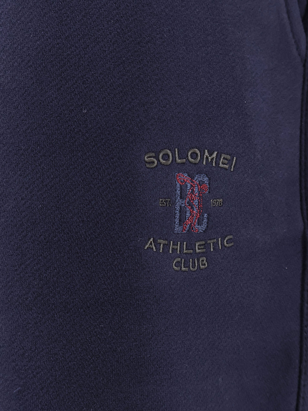 Cotton sweatpants with embroidery 3