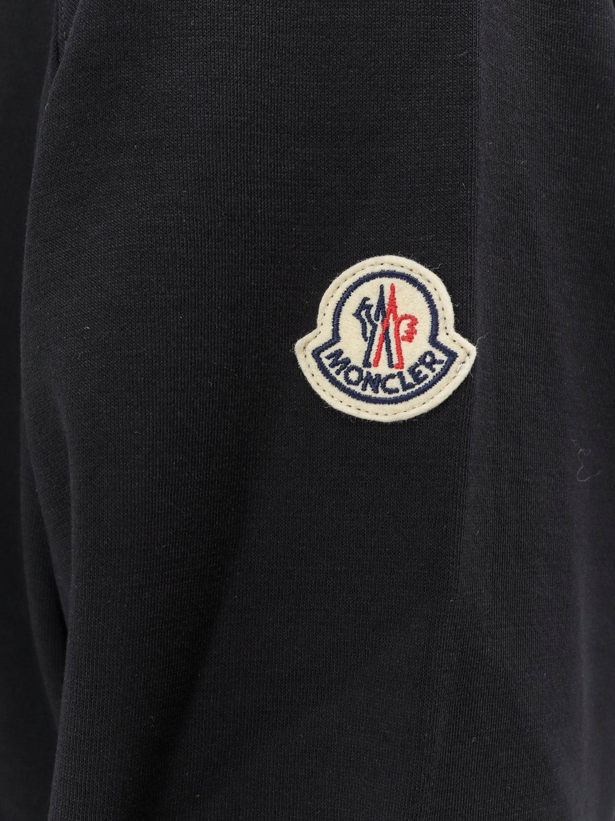 Cotton sweatshirt with front logo 3
