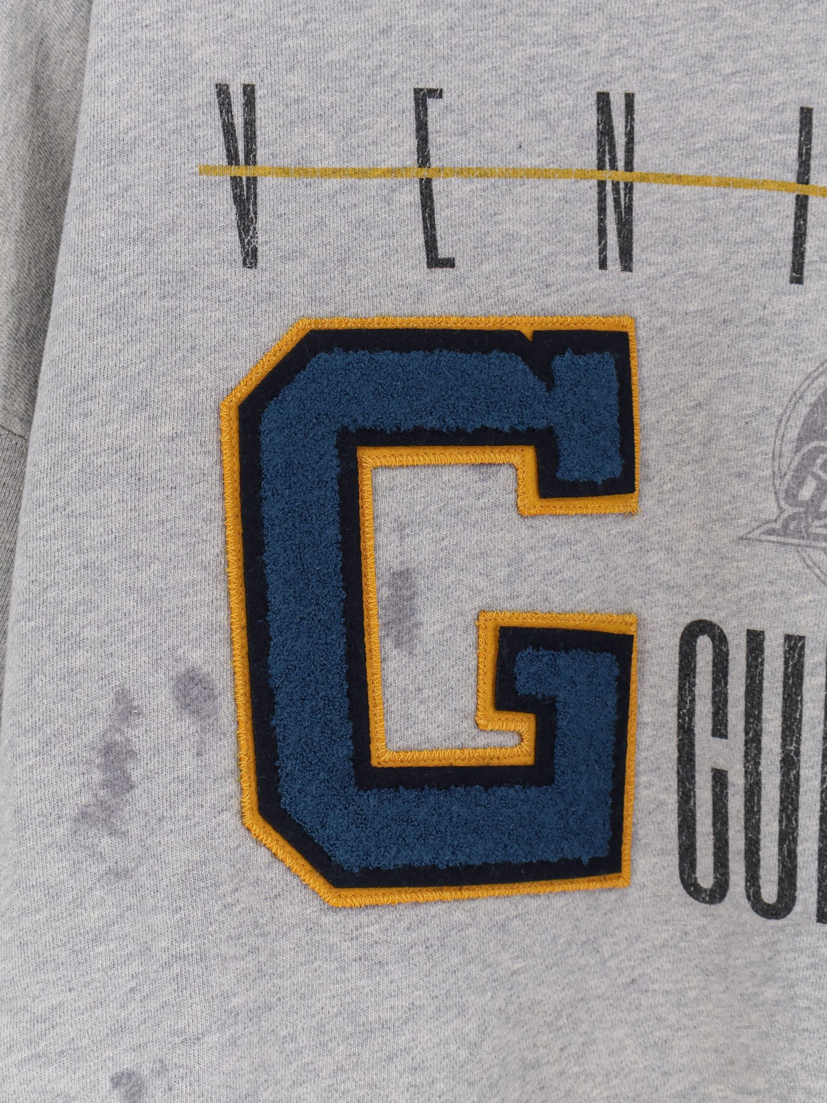 Cotton sweatshirt with print on the front 3