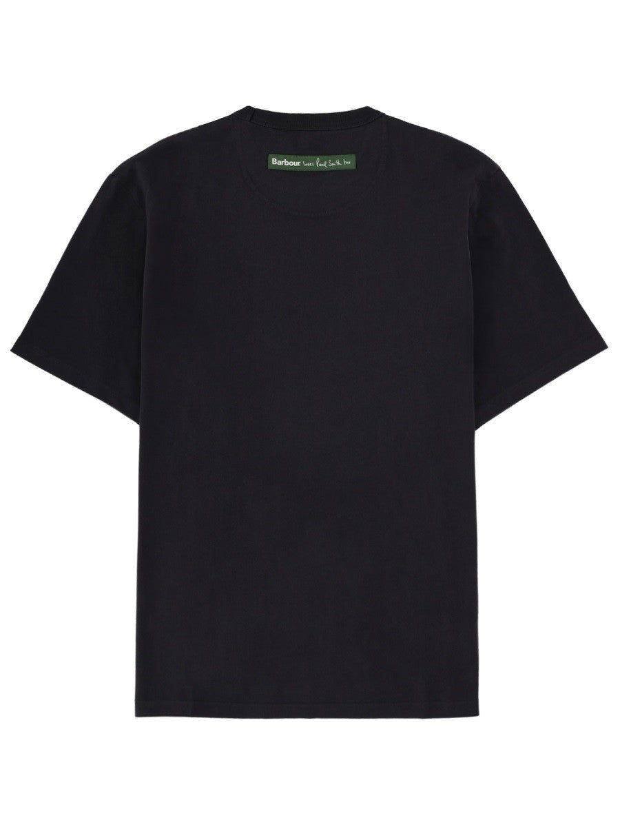 COTTON T-SHIRT "PAUL SMITH X BARBOUR" 2