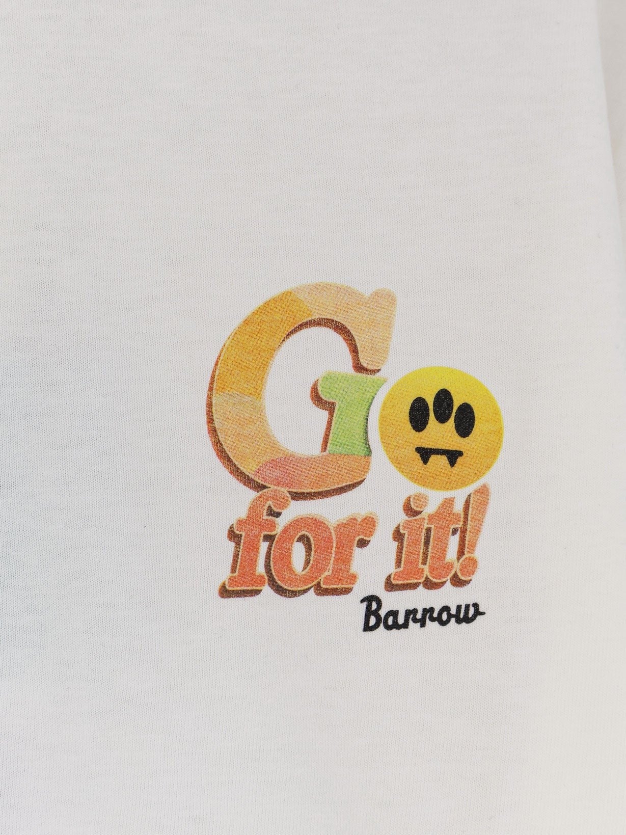Cotton T-shirt with print on the front 3