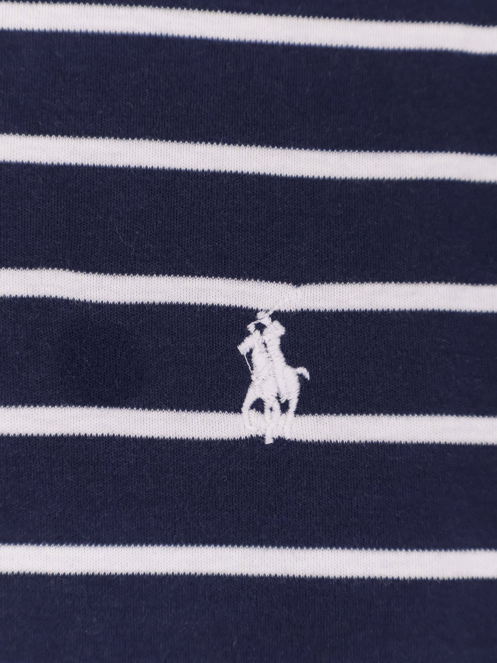 Cotton T-shirt with striped pattern 3