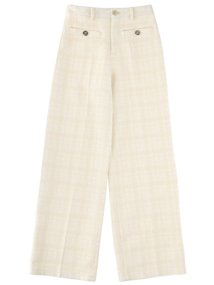 COTTON TAILORED PANTS