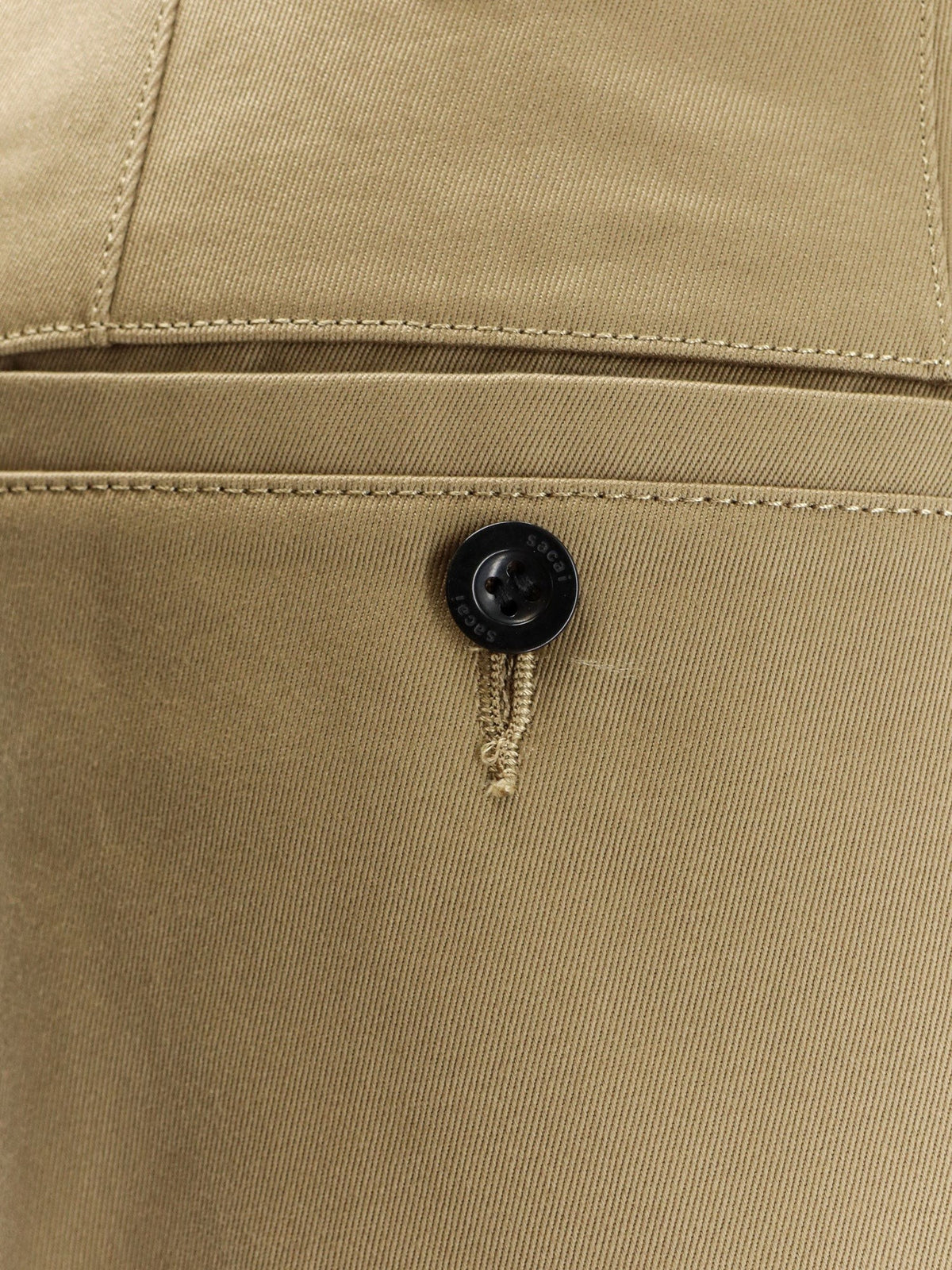 Cotton trousers with belt 3