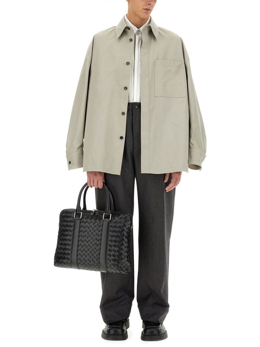COTTON TWILL OVER SHIRT 2