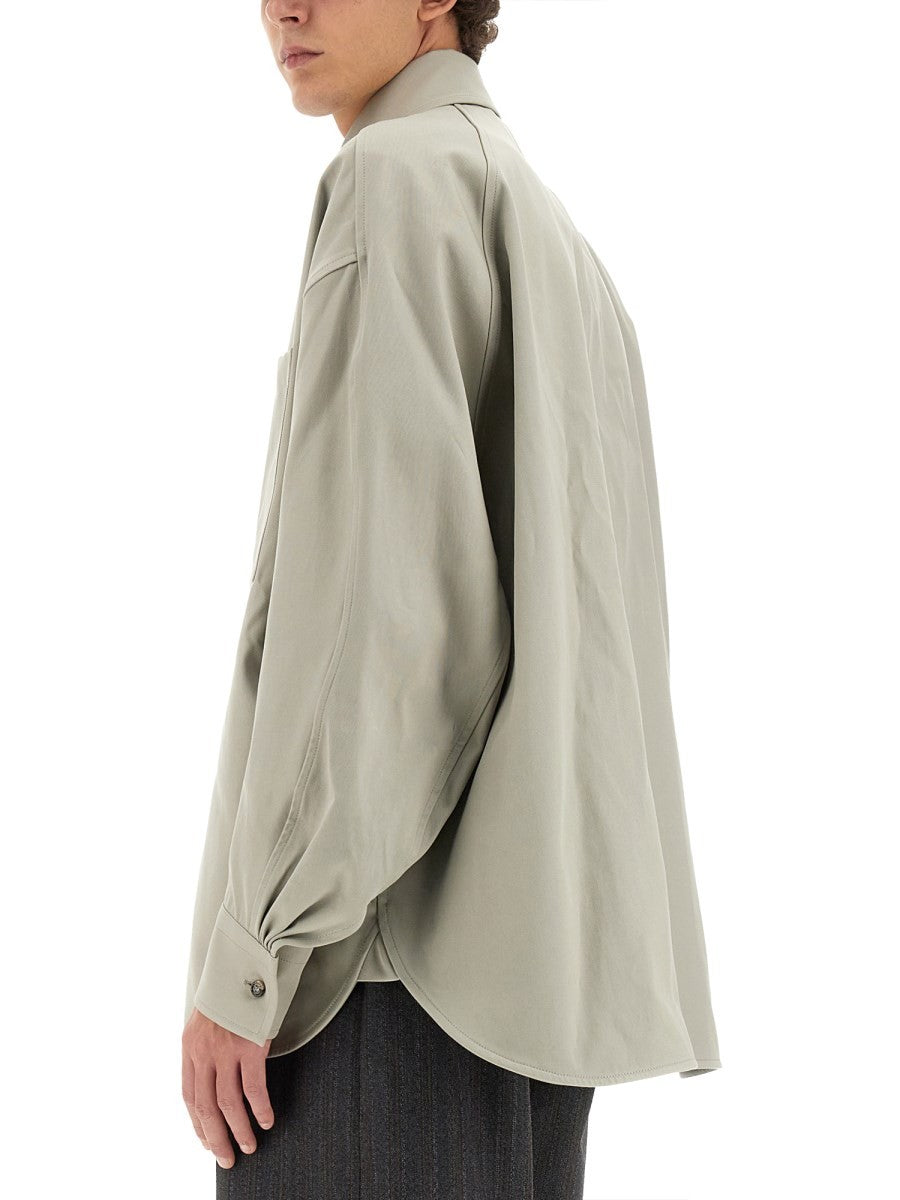 COTTON TWILL OVER SHIRT 4