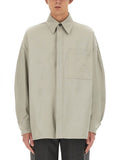 COTTON TWILL OVER SHIRT