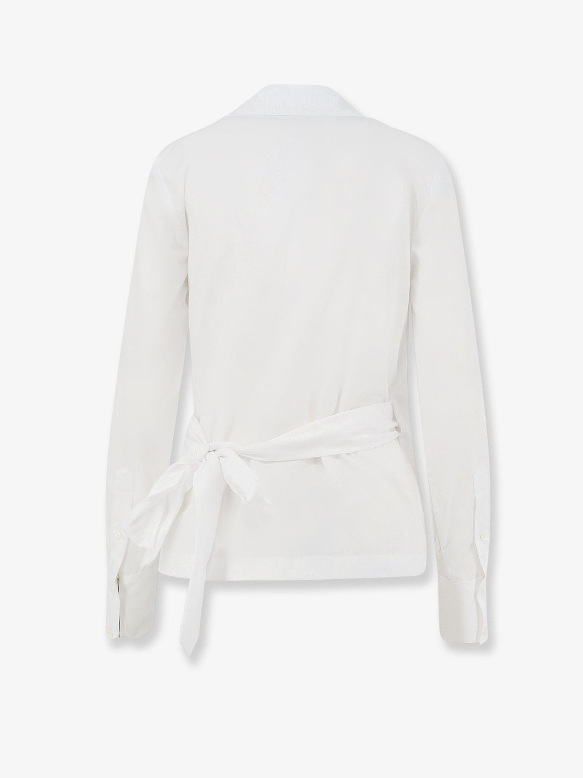 Cotton wrap shirt 2