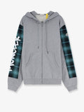 Cotton zip-up hoodie