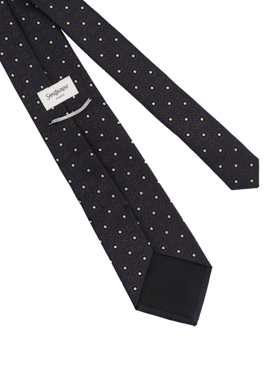 Cravatta In Jacquard Di Seta 3