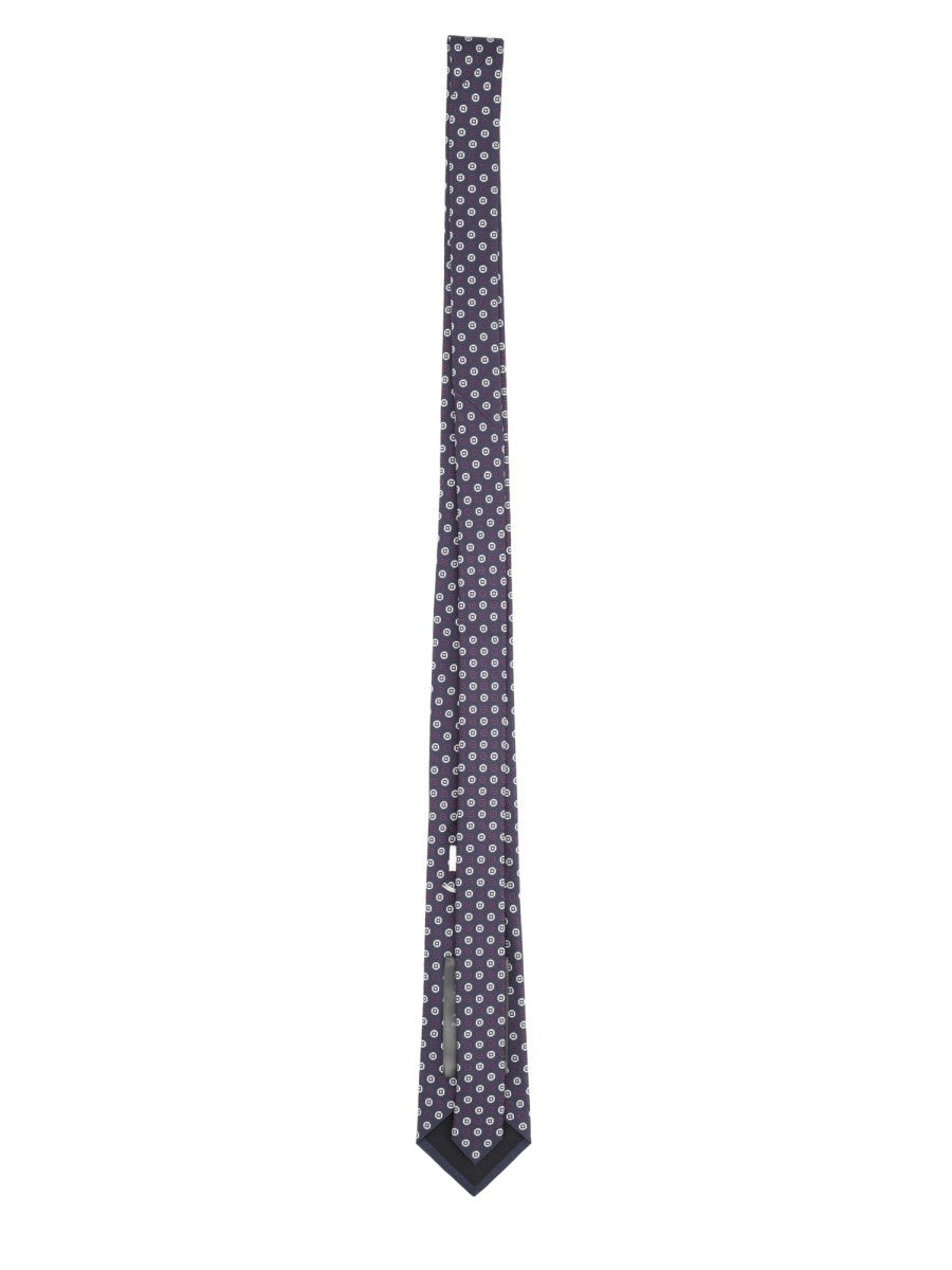Cravatta In Jacquard Di Seta 2
