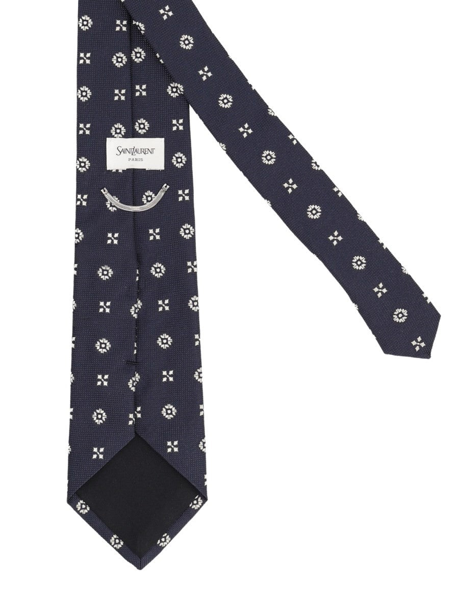 Cravatta In Jacquard Di Seta 3