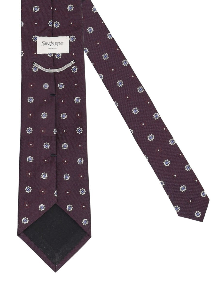 Cravatta In Jacquard Di Seta 3