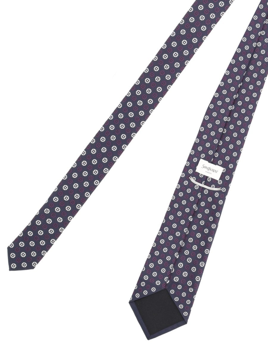 Cravatta In Jacquard Di Seta 3