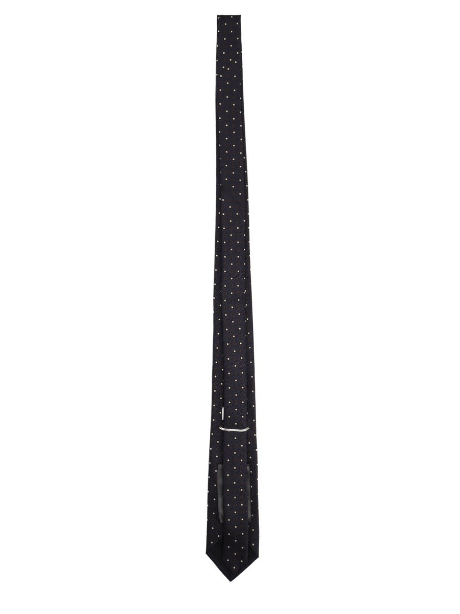 Cravatta In Jacquard Di Seta 2